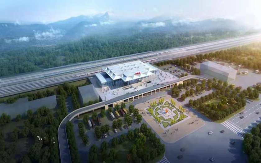 创建精品工程 再展铁军雄风——70net永乐高成功中标田阳火车站站房改造及站前广场综合交通枢纽升级改造工程P